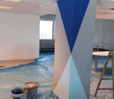 Yapı Kredi Plaza boya işleri