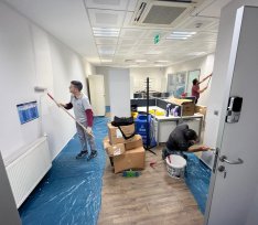 İş Bankası Çorlu Şubesi boya işleri