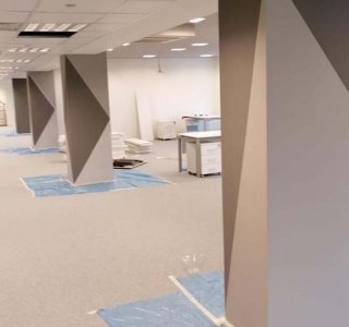 Yapı Kredi Plaza boya işleri